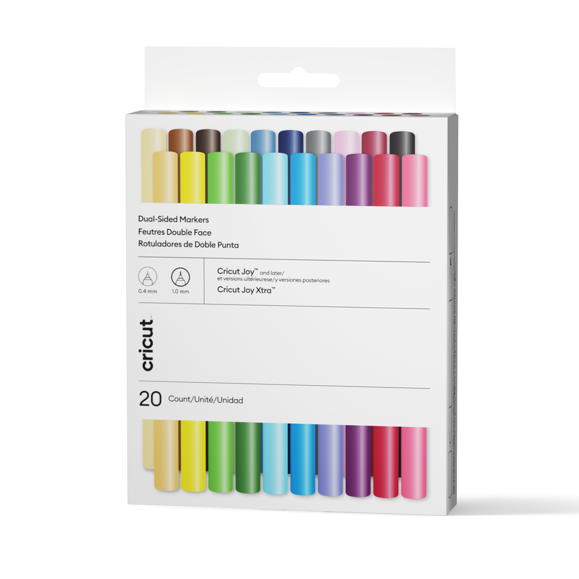 Feutres à double pointe Cricut Joy™, set Ultimate (20 pièces)
